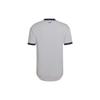 Adidas Los Angeles Galaxy Home Jersey Letter Logo Print V-Neck Short Sleeve Soccer Shirt Men tops Light-Gray H45430