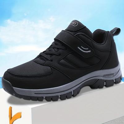 Men's Breathable Casual Shoes, With Velcro, Comfortable And Soft Sports Shoes, Suitable For Outdoor Jogging