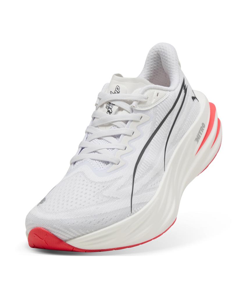 Puma Deviate Pure Nitro Women'S - White:Ultra Red / 313905-05