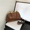 Borsa a Conchiglia alla Moda da Donna Nuova Borsa a Mano a Catena Versatile Coreana Borsa a Spalla a Tracolla Popolare con Texture per Donne