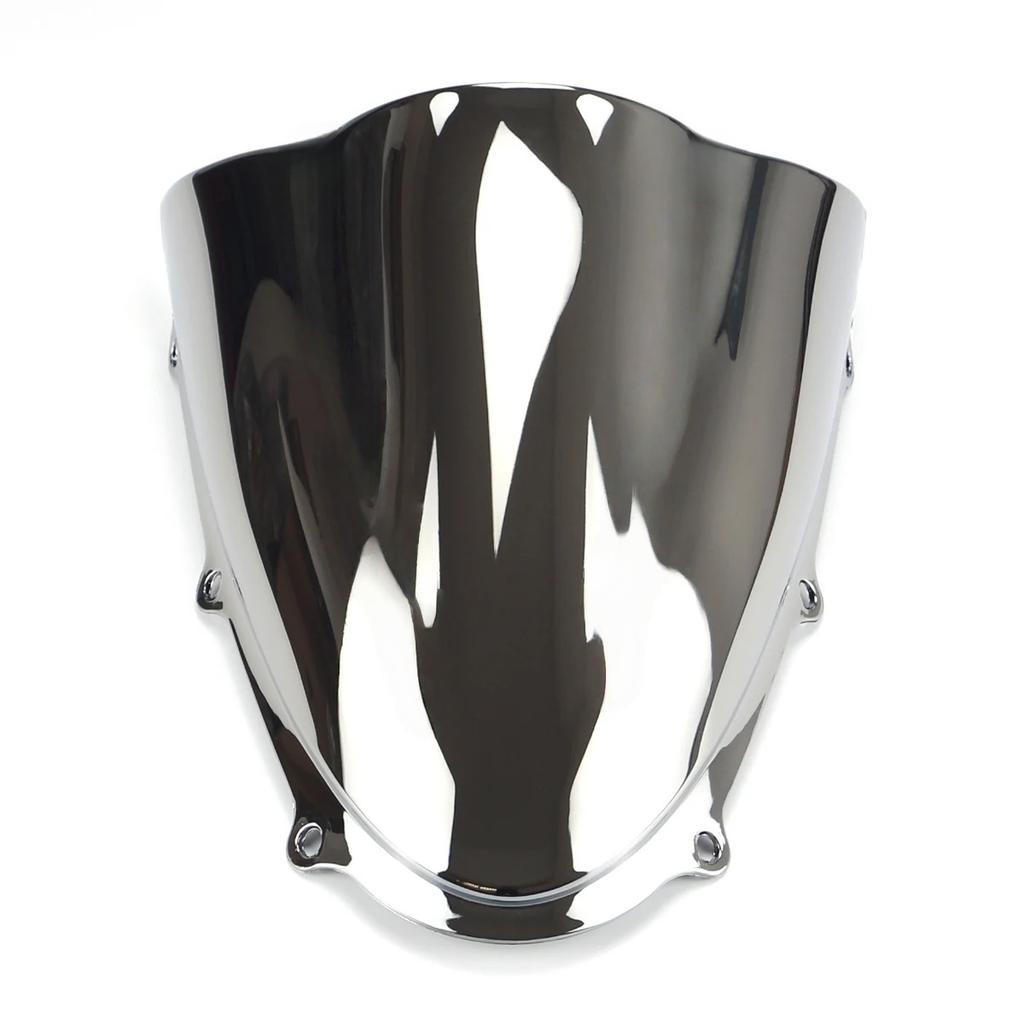 Motorcycle Windshield Front Windshield Air Reflector Flow Guide Plate Double Bubble for Kawasaki Ninja ZX 10R ZX10R -2026