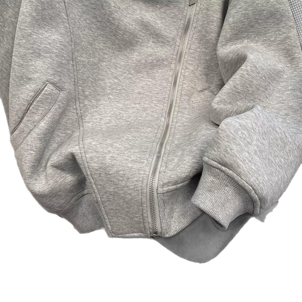 Men's Trendy Hooded Cardigan Sweatshirt - Spring/Autumn Casual Loose Fit Zipper Jacket Coat
