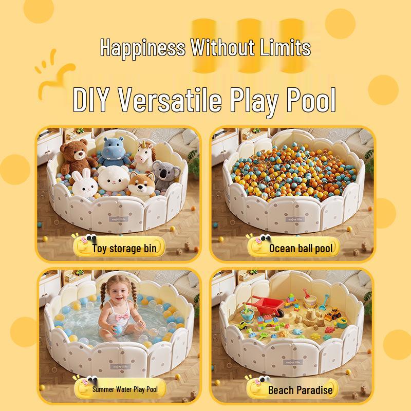Faltbarer Indoor-/Outdoor-Bällebad für Kinder & Haustiere - Tragbarer Spielpool