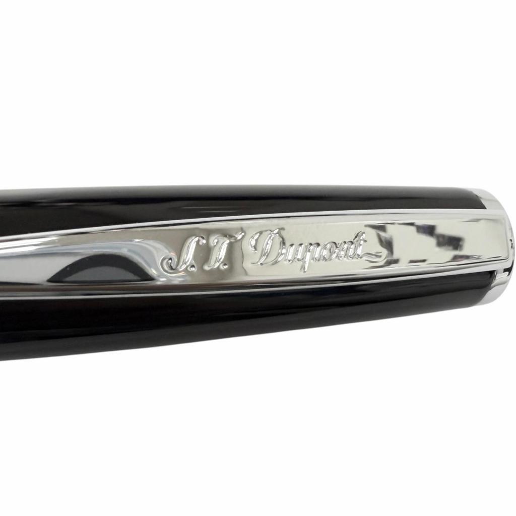 Excellent Dupont Ballpoint pen Defi Millennium Twist type black mens Used