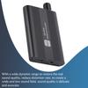 Amplificador de fone de ouvido HiFi universal BGGQGG de 16 a 300 ohms com entrada auxiliar de 3,5 mm, portátil e ajustável para celular e reprodutor de música.