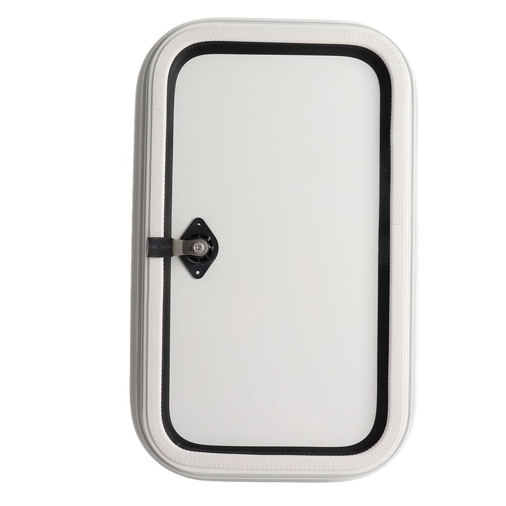 RV Baggage Door H500 W300mm Rounded Corner UV Protection Access Storage Door for Trailer
