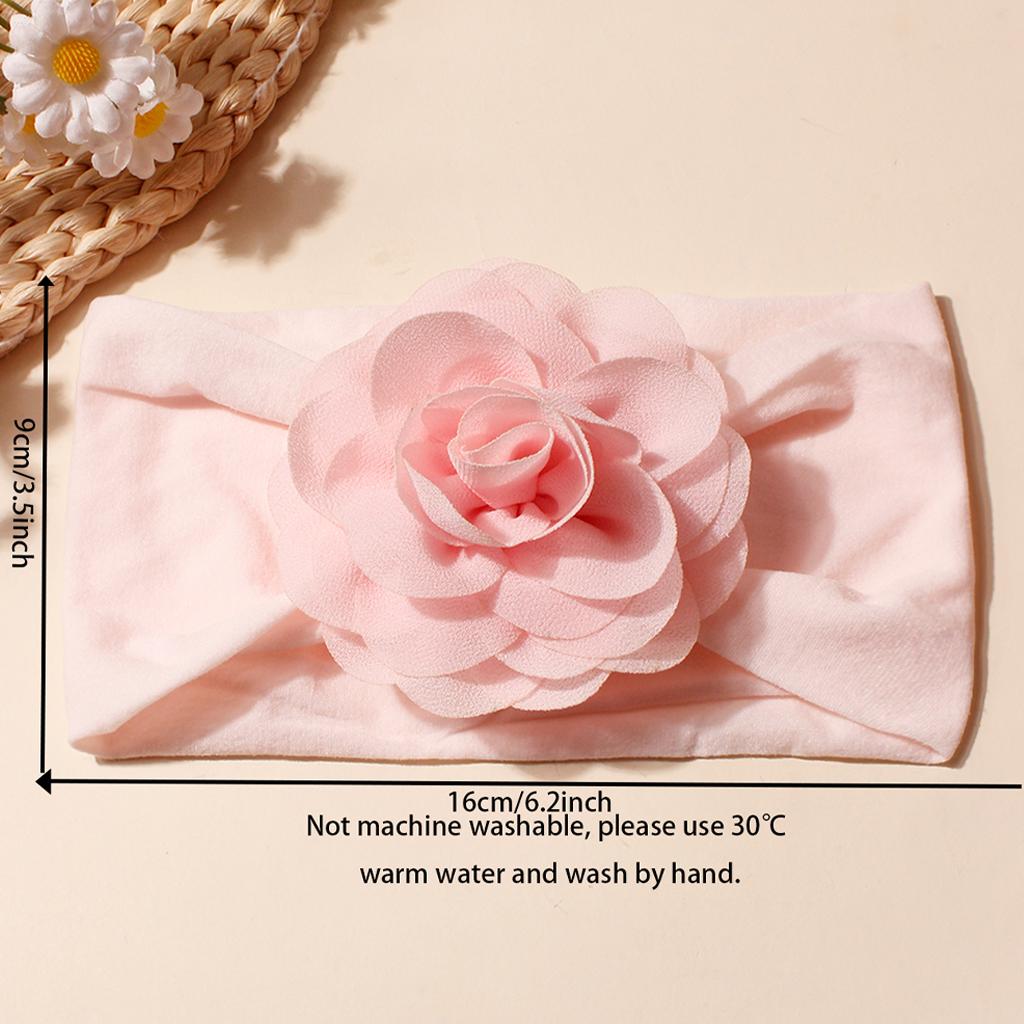 New Cute Baby Headband Comfortable Soft Elastic Nylon Baby Fontanelle Headband Children's Headband