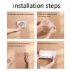 2 Pieces Multi-function Wall Mount Bathroom Organization Kitchen Organizer