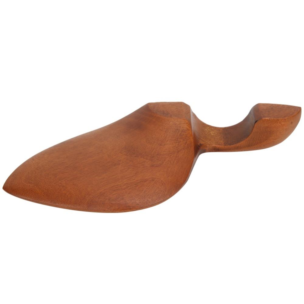 Jujube Wood Violin Tailpiece Set Wooden Color Violin Chin Rest  Violin Replacement