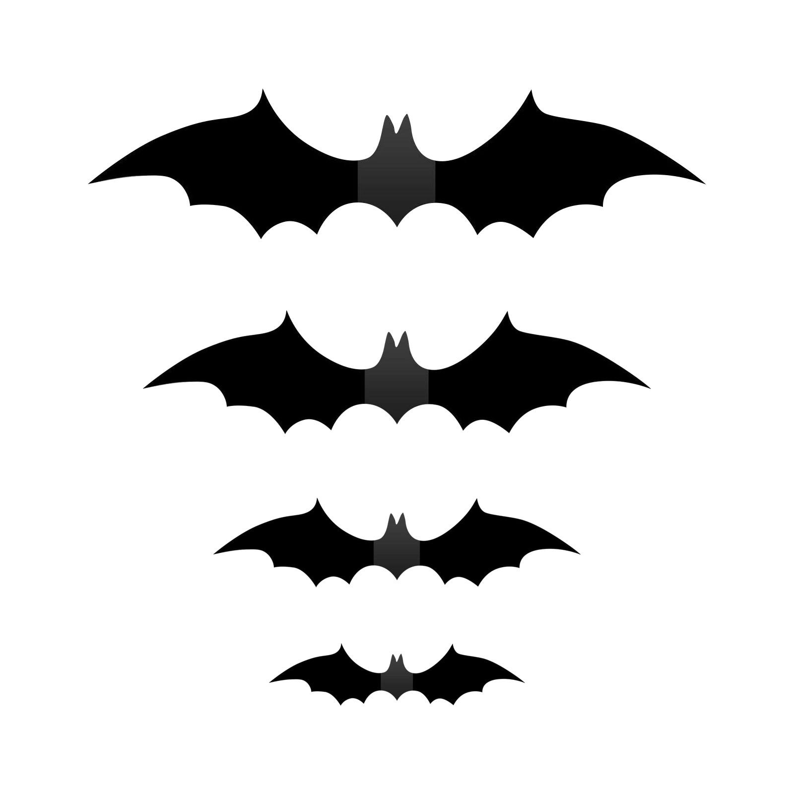 

Декор для стен, 88 шт. 3D наклейки для украшения Хэллоуина, черные, жуткие, 120 шт. One Size чёрный