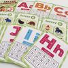 30-Card Alphabet & CVC Flash Cards with Tracing Practice & Find- Educational Flashcards for Preschool