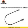 Desktop PC PWM Fan Adapter: 4-Pin To Dual Fan Extension Cable with Temperature Control