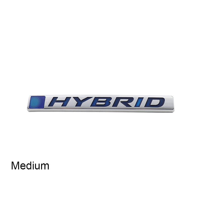 3D Premium HYBRID for Car Fender Trunk Rear Bonnet Decal Emblem Badge Sticker Accessories