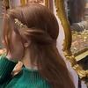 Bohemian Style Headband Greek Beauty Golden Leaf Hair Hoop Headdress Cosplay Festivals Metal Hair Accessories