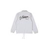Jordan X Union LA Embroidered Logo Coach Jacket Men Outerwear Beige DB8261-072