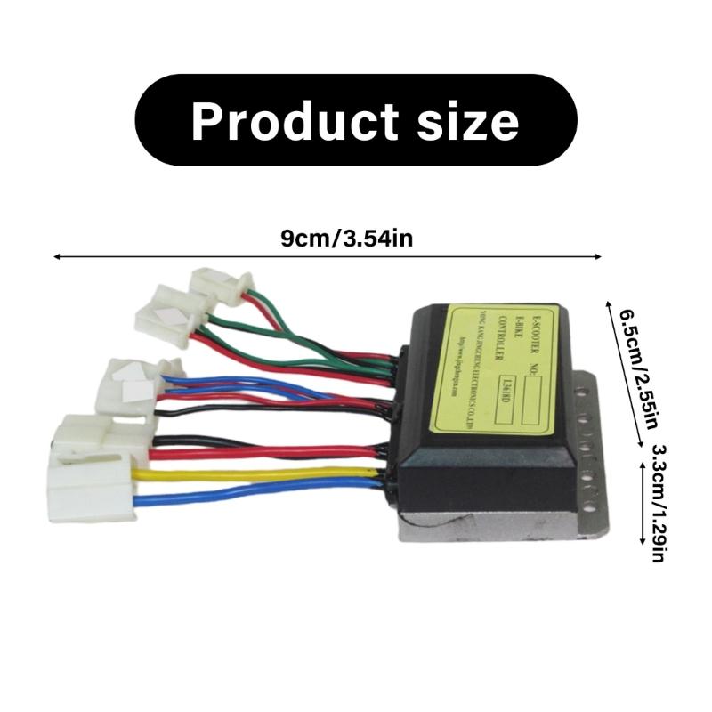 Practical 24V 250W Brushed Motor Speed Controllers Accessory for Electric Tricycles Scooters Bicycles Daily Use