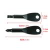 Portable Phillips Slotted Screwdriver Key Ring Set Multi-Functional Mini Pocket Repair Tool Gadget for Camping Accessories