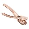 Stainless Steel Chestnut Cutter Tool Rose Gold Cross Shaped Comfortable Grip Easy Operation