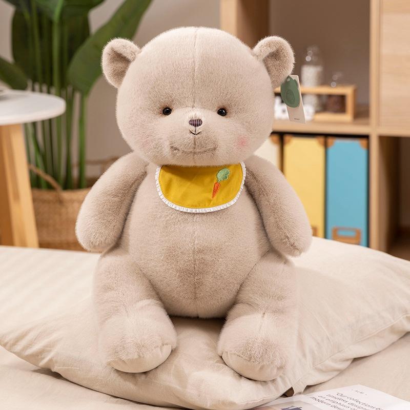 Cute cute little animals bear pig doll plush toy puppy rabbit doll girl soothing rag doll