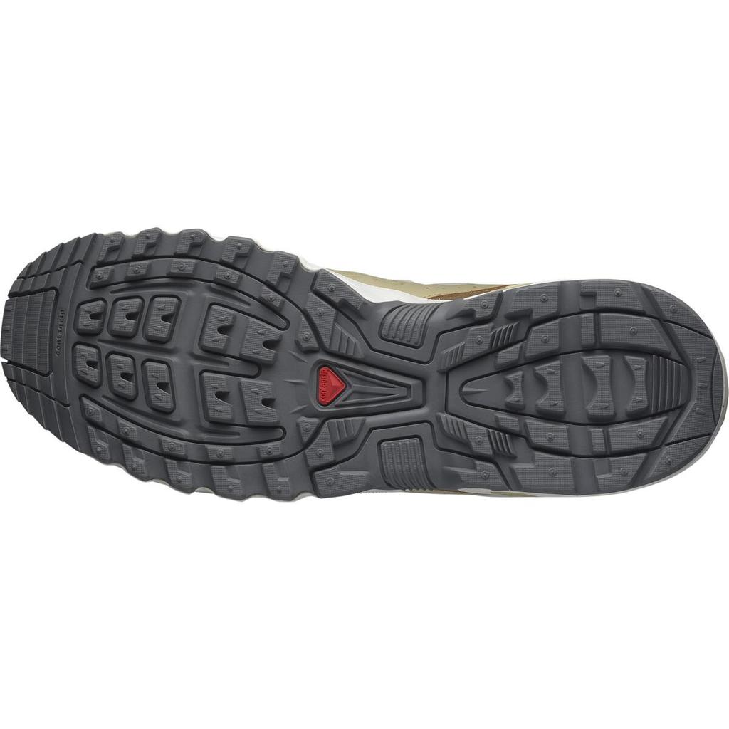 New SALOMON ACS + Abrasion Resistant Low Top Running Shoes Unisex Light Brown 477313