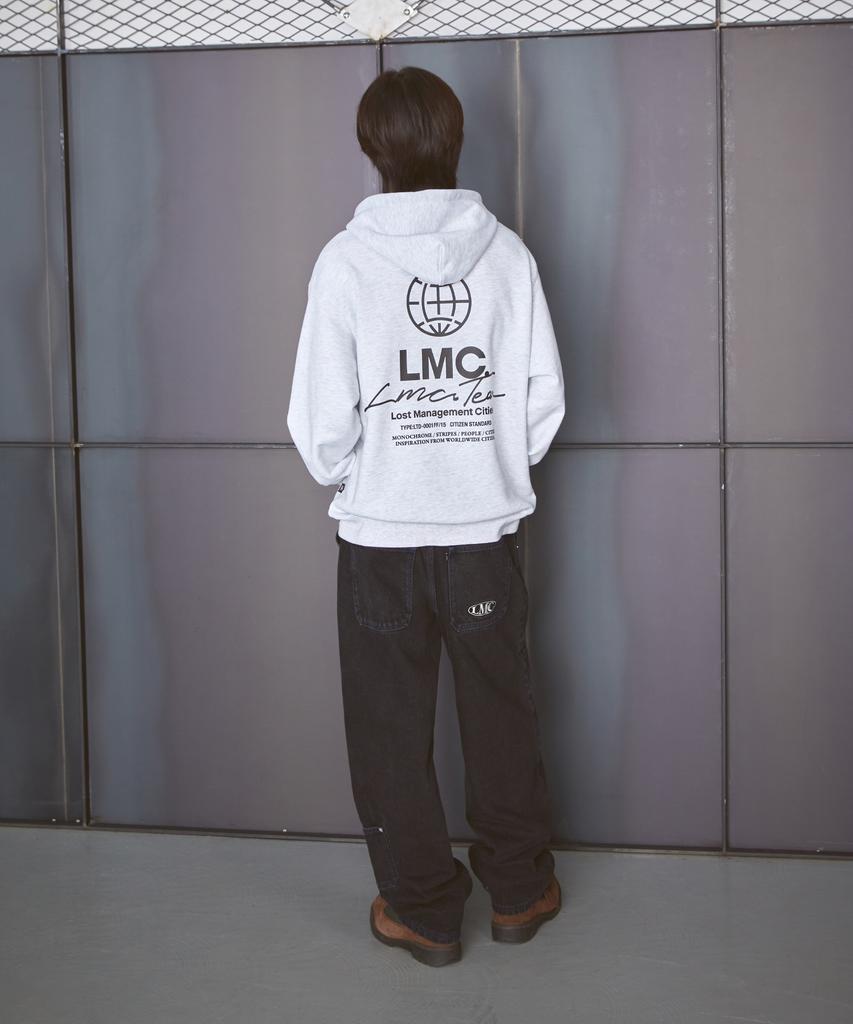 LMC Cntrst St Double Knee Denim Pants Gray