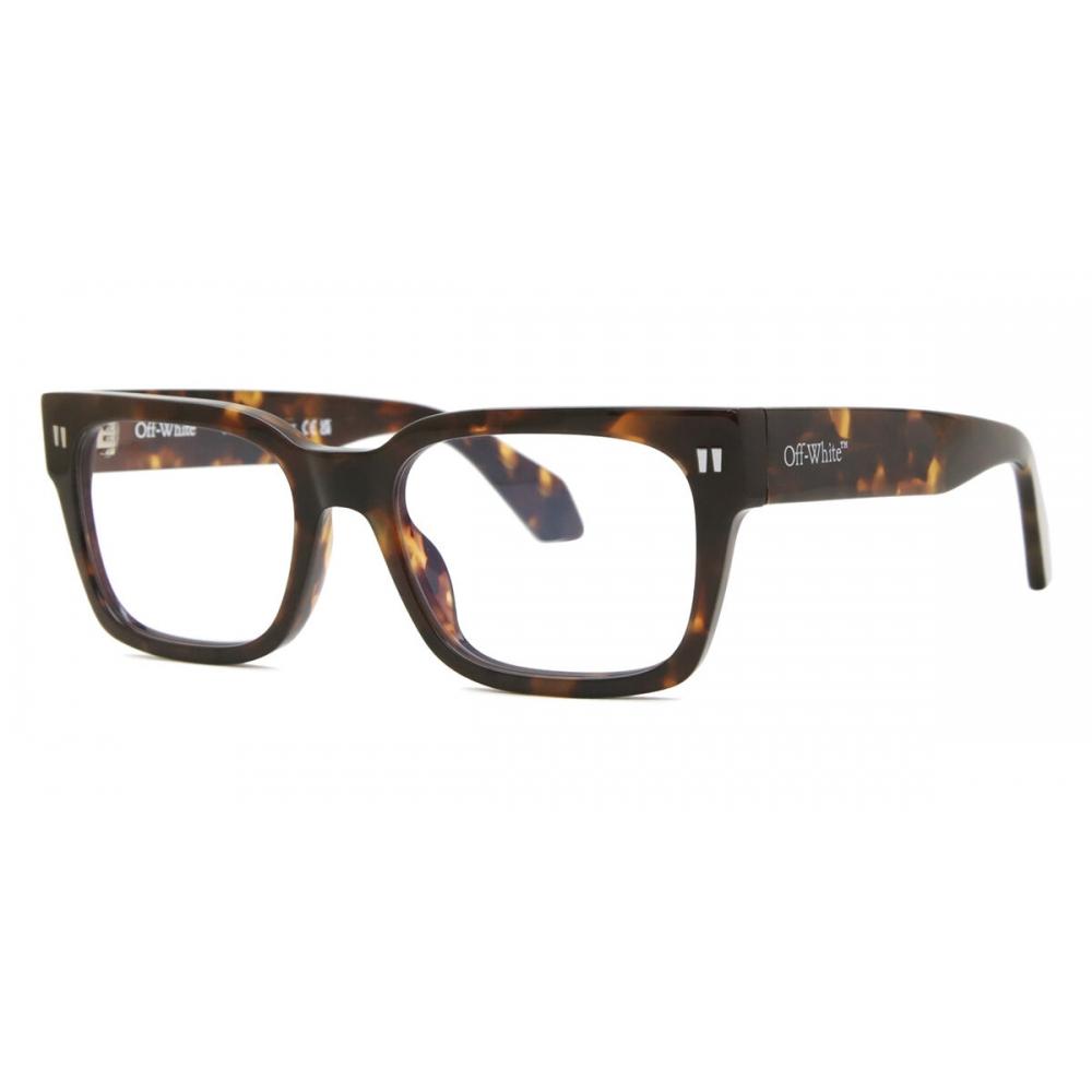 Off White Optical Style 53 Blue Light Block 6000 Unisex Eyeglasses