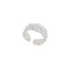Exquisite Geometric Stackable Ring: Adjustable, Versatile, and Irregular Design for Women