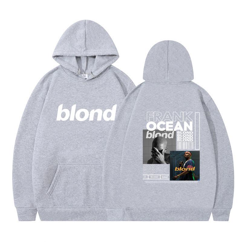 2024 Außenhandel Neu Blond Grenzüberschreitend Herbst/Winter Neu Fleece Lässig Kapuzenkragen Unisex Kapuzenpullover