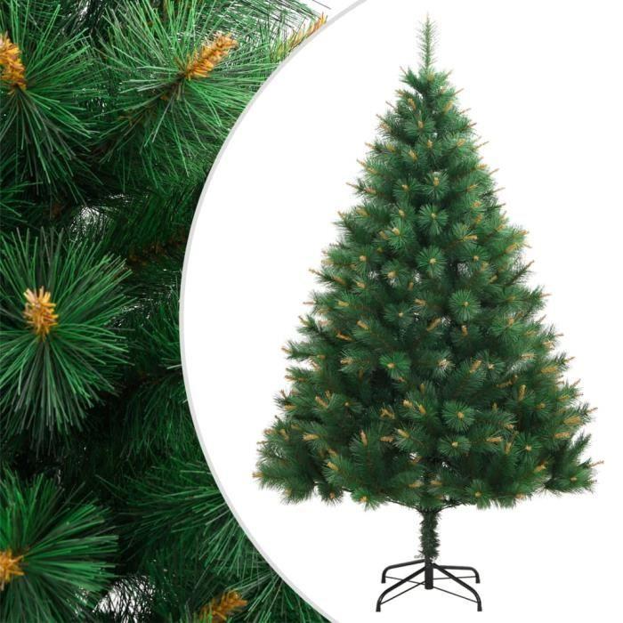 VidaXL Hinged Artificial Christmas Tree with Stand 180 Cm 356752