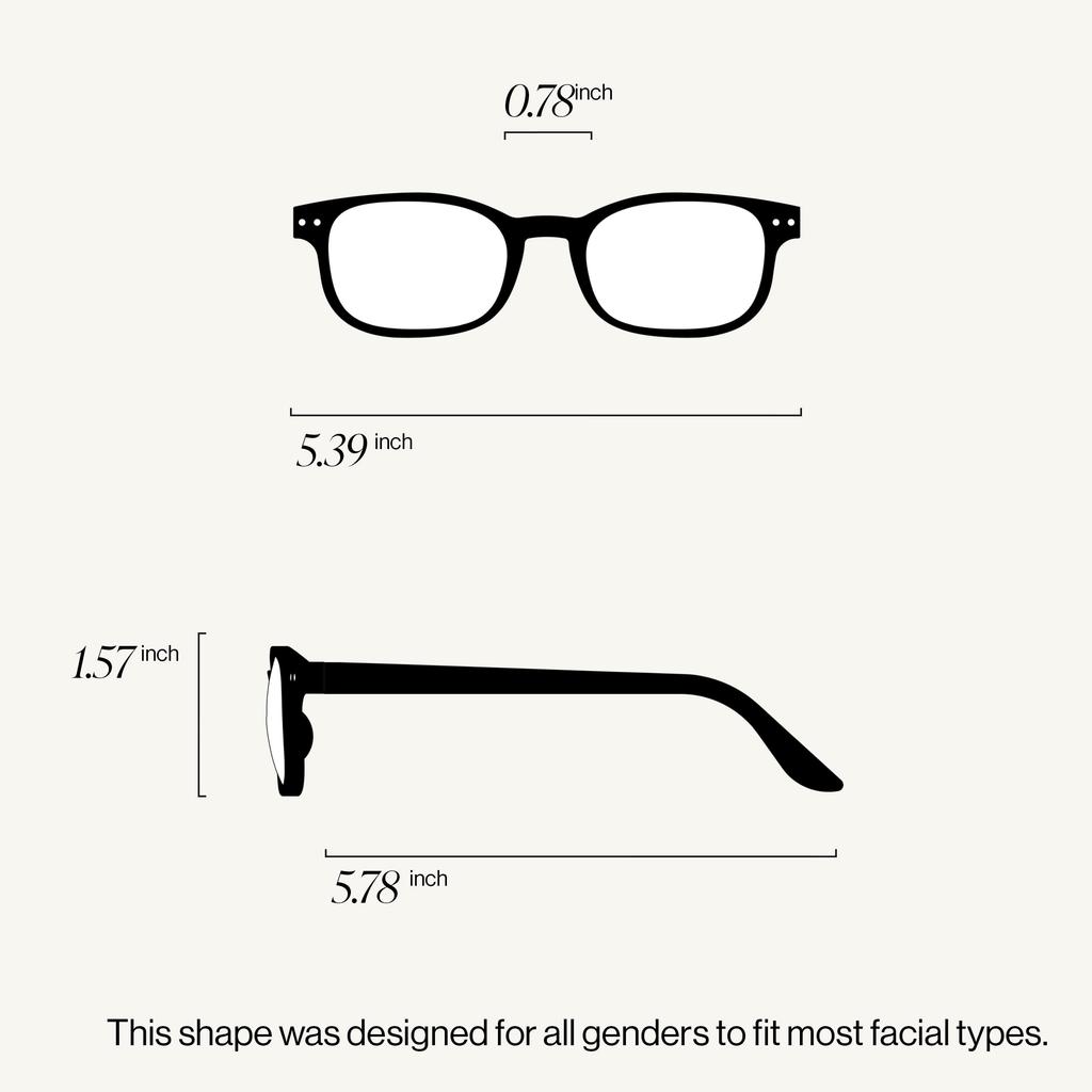 [Izipij] Reading Glasses +1.5#B-TORTOISE