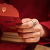 Jewelry Gift Transfer ring Korean Style Ring Ethnic Style Ring Amulet Opening Ring Female Rings