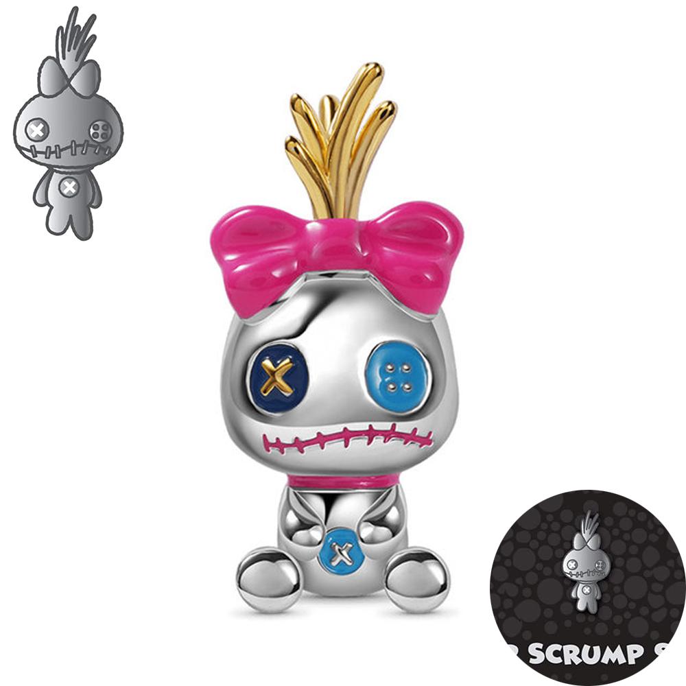 New Halloween S925 Silver Multi Character Thrilling Carnival Charm Bead Fit for Original Bracelet DIY Boutique Jewelry