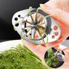 Food Grade Vegetable Cutter 304 Stainless Steel Onion Shredder Scallion Cutting Tool Kitchen Use