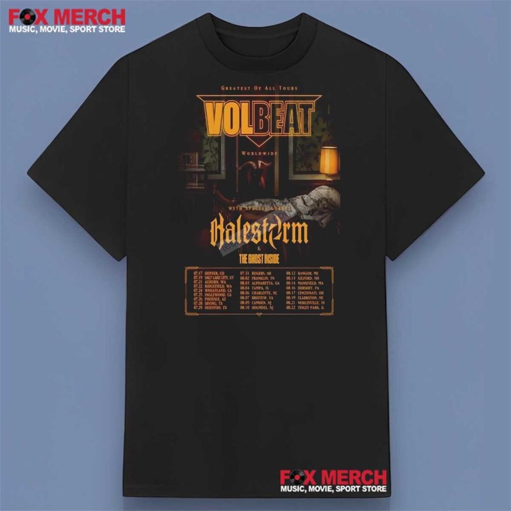 Volbeat Greatest Of All Tour 2025 Unisex Shirt Unisex T-Shirt XL