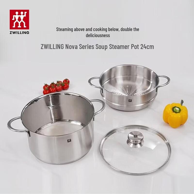 

ZWILLING Fu Tai Man Tang 12-Piece Cookware Set