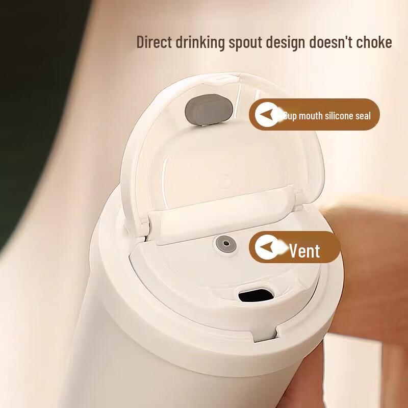 LOCK&LOCK LHC3271 Insulated 316 Stainless Steel Coffee Mug