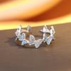 2026 Blue Butterfly Ring Female Simple High-value Index Finger Ring Light Luxury Unique Sweet and Cool Wind Open Ring