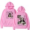 Felpa con cappuccio pullover retrò Singer Lana Del Rey Album musicale Felpa alla moda Uomo Donna Hip Hop Felpa con cappuccio Pile Streetwear