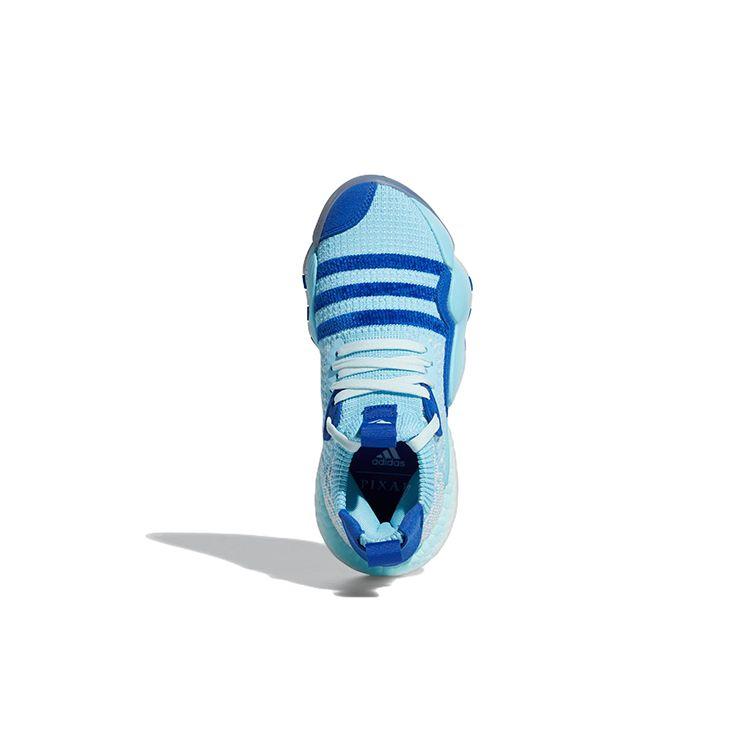 Adidas Trae Young 2.0 Látkové J Frozone Mid Basketbalové Boty Dětské Tenisky Modré H06488