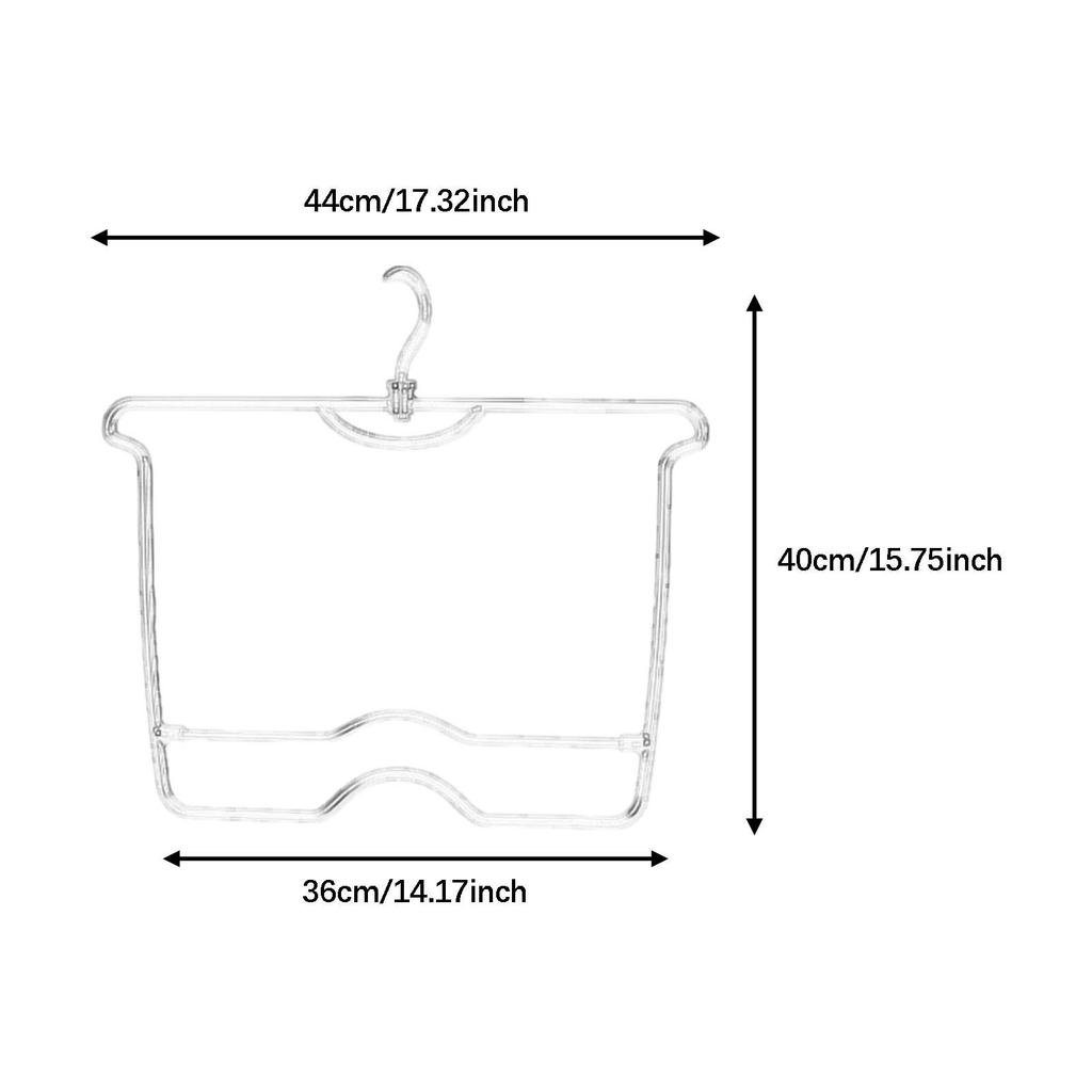 Swimsuit Hanger Multipurpose Top Swivel Hook Bikini Hanger Swimwear Display Hangers Closet Organizer for Clothes Beachwear Coat