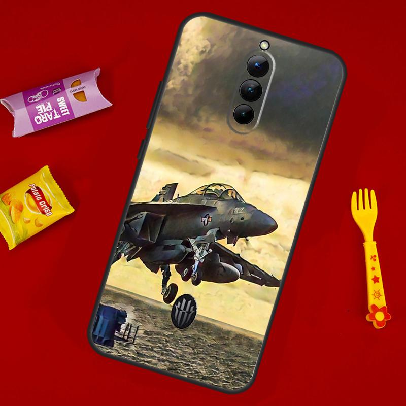 F14 Tomcat Fighter Case For ZTE Nubia Red Magic 10 Air 6 6S 7S For Red Magic 11 10 9 8 8S 9S 10S Pro Plus Cover