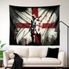 Tema Cruzados de la Legión Impresión digital poliéster tapiz de pared decorativo Sala de estar Dormitorios Oficina Fondo regalo