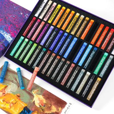Paul Rubens Ölpastell-Set 50 Farben 51 Teile Weiche Pastell-Kunstbedarf Zeichen-Set zum Skizzieren Malen Ölmalerei Ausmalen