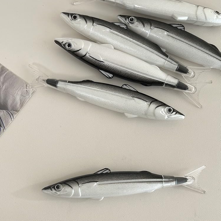 Cute Marine Series Ballpoint Pen Fish Styling Pen Black, Ballpoint Pens Pens and Refills Pens and Refills, Writing and Correction Supplies