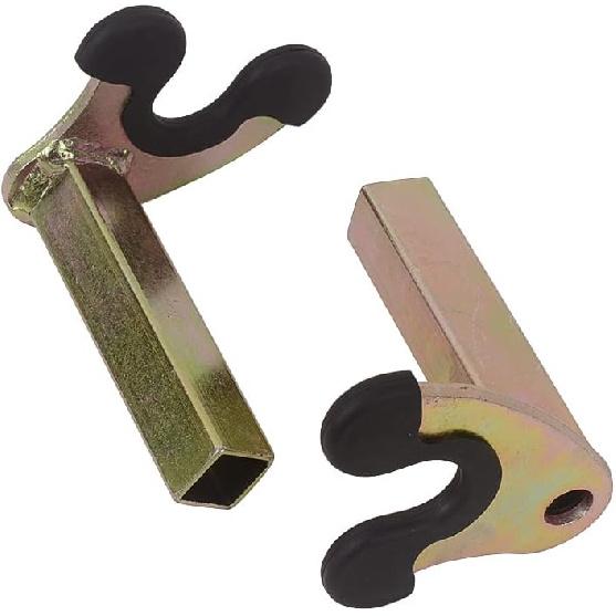 MOTO4U Motorcycle Rear Wheel Stand U Supporter with Rubber Protecotor (U Shape with Rubber Protecotor)