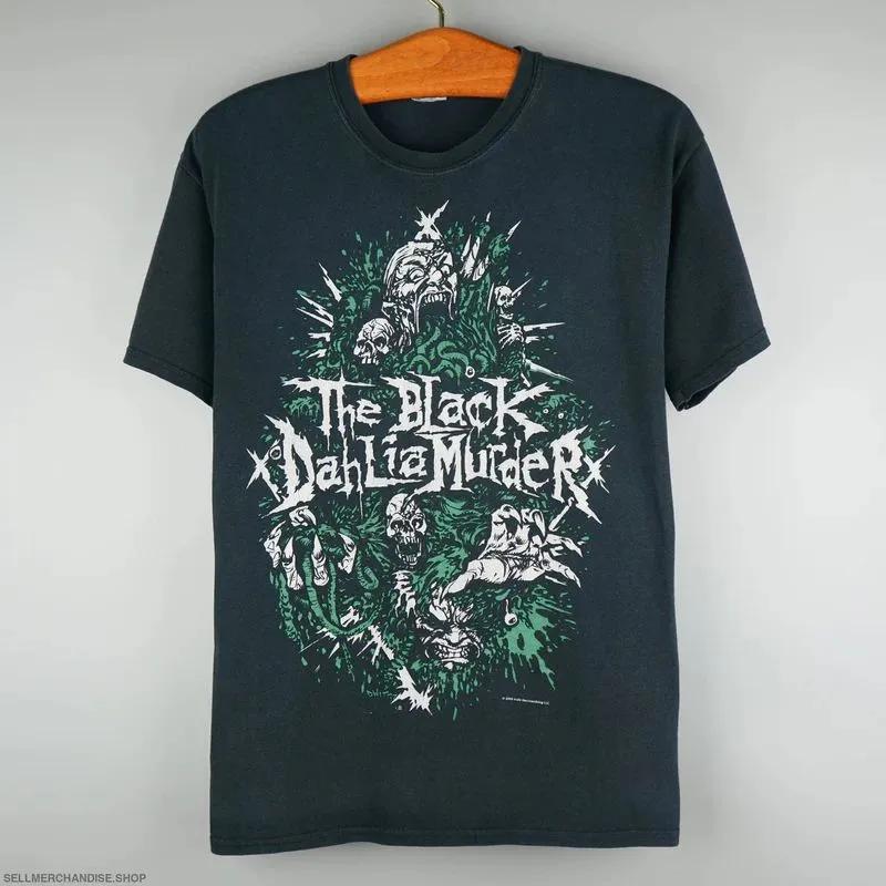 Unisex Short Sleeve Crew Neck Cotton T Shirt 2008 The Black Dahlia Murder XL