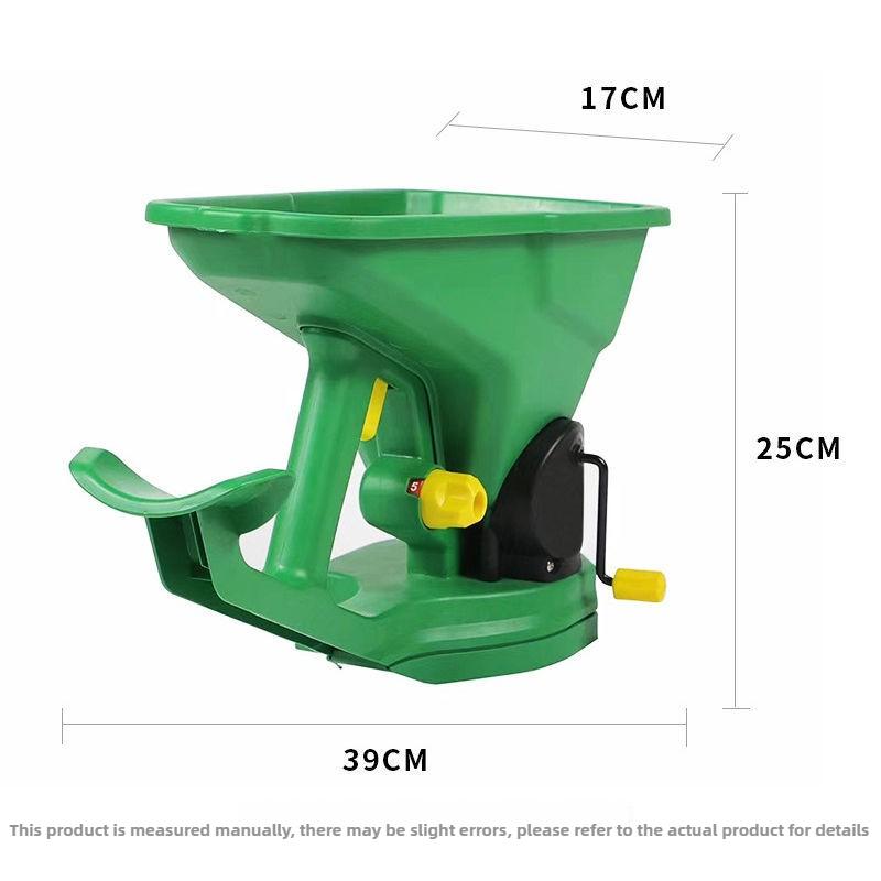 Handheld Manual Seeder Multi-functional Gardening Spreader Fertilizer Lawn Field Small Sowing Machine Agricultural Seeder Tools зелёный