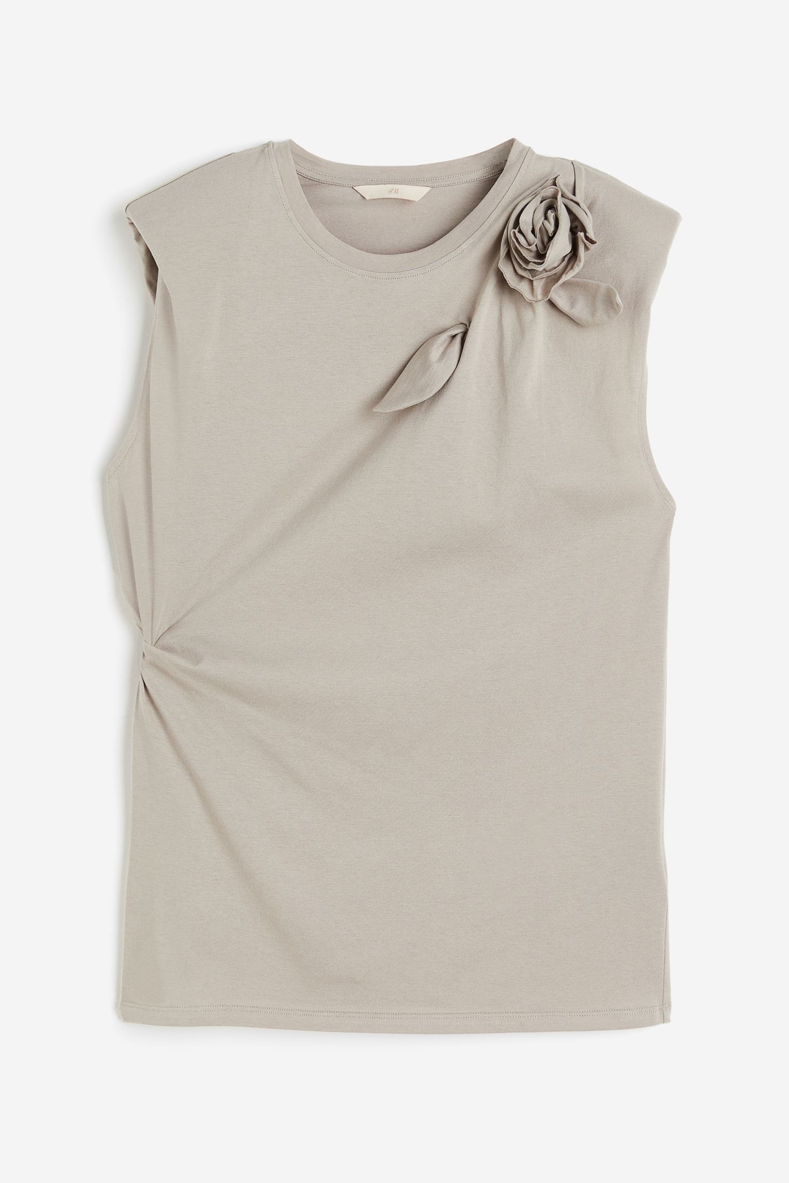

Appliqued top