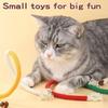Cat Toys Interactive Molar Cotton Rope Toys Silvervine Cat Teaser Toy Clean Mouth Kitten Play Toy Pet Supplies Accessories
