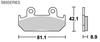 KITACO SBS Brake Pad 593HF Ceramic VT250F NSR250 CBR250R VFR400R
